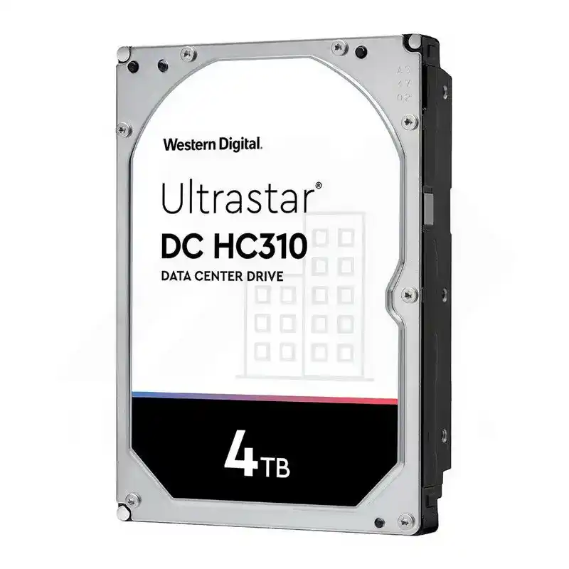 Western Digital UltraStar DC HC310 4TB HUS726T4TALA6L4 HDD - 3.5 inch, 7200 RPM, 256MB Cache, SATA Ultra 512N SE 7K6