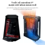 Alternative view of ASUS ROG Z11 Case - Black, RGB, 11° Angle MB