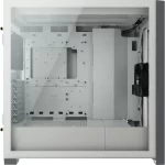 Alternative view of CORSAIR 5000D AIRFLOW Case - White, Mid Tower, Tempered Glass