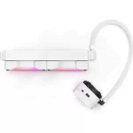 Alternative view of NZXT Kraken X63 RGB Liquid Cooler - Matte White, 280mm Radiator, Dual RGB Fan
