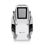 Alternative view of Thermaltake AHT200 TG Snow Edition Case - White, 2x Tempered Glass