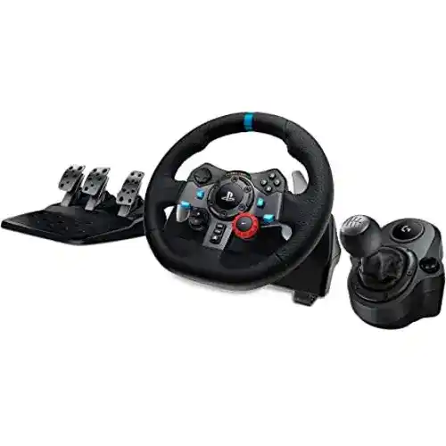 Logitech G29 Driving Force Race Wheel + Logitech G Driving Force Shifter Bundle