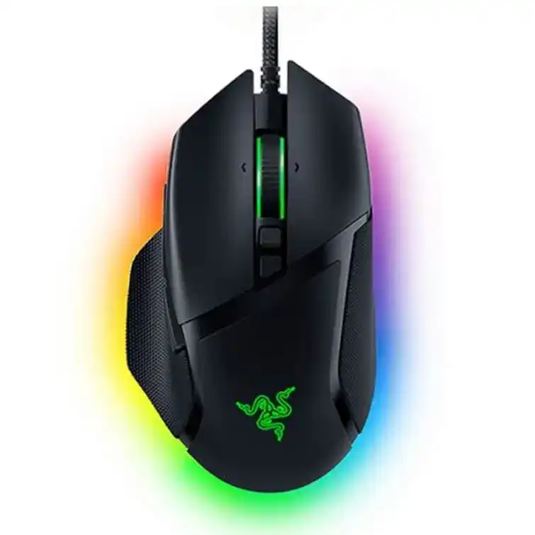 Razer Basilisk V3 Wire Gaming Mouse - Black, 26.000 DPI, Chroma RGB, 11 Programmable Buttons, 50g 3 Razer Basilisk V3 Wire Gaming Mouse - Black, 26.000 DPI, Chroma RGB, 11 Programmable Buttons, 50g - Ảnh 3