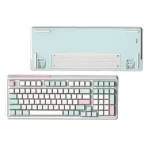 Alternative view of FL-Esport CMK98 SAM Marshmallow Wireless Keyboard - 3 mode USB, 2.4, Bluetooth