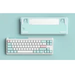 Alternative view of FL-Esport CMK68 SAM Marshmallow Wireless Keyboard - 3 mode USB, 2.4, Bluetooth