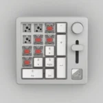 numpad white 1