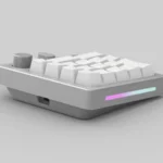 numpad white 6