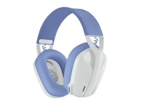 Logitech G435 LIGHTSPEED Wireless Gaming Headset - Off White And Lilac