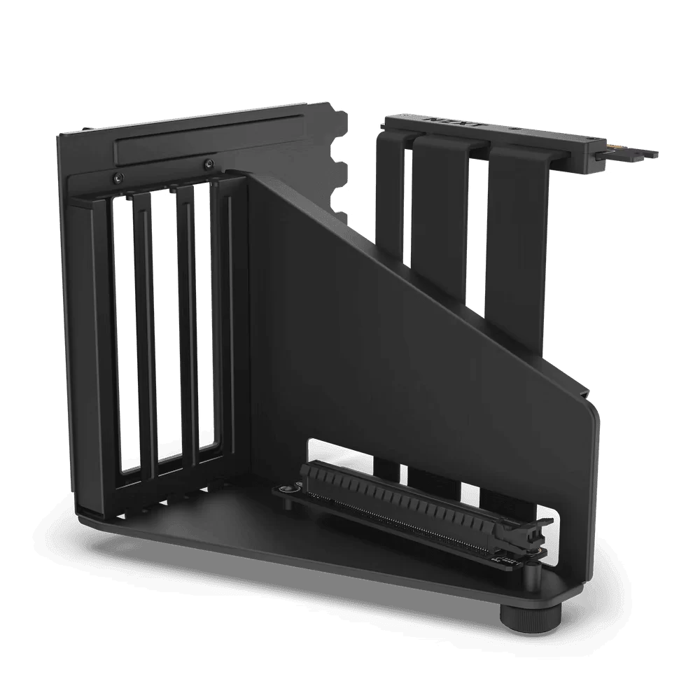 NZXT Vertical GPU Holder Mounting Kit - Black, 175 mm PCIe 4.0x16 Riser Cable, Sturdy Steel Bracket (AB-RH175-B1)