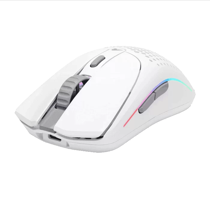 Glorious Model O 2 Wireless Mattle White - Ultralight Ambidextrous Gaming Mouse