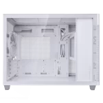 Alternative view of ASUS Prime AP201TG M-ATX Tempered Glass - White Case