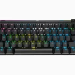 CORSAIR K70 Pro Mini Wireless Gaming Keyboard - Black - Hot Swappable, RGB, 60% layout