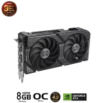 Alternative view of ASUS Dual GeForce RTX 4060 EVO OC Edition 8GB GDDR6 (DUAL-RTX4060-O8G-EVO) Graphics Card