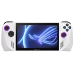 Máy Chơi Game cầm tay ASUS ROG Ally Console - 7 Inch FHD+ 120Hz IPS Display, AMD Ryzen Z1 Extreme, 16GB RAM, 512GB SSD, AMD Radeon Navi3, Windows 11, White