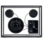 TRANSPARENT Transparent Speaker - Black, 2.0 Dual Speaker, Bluetooth 5.0, Multi Room Audio
