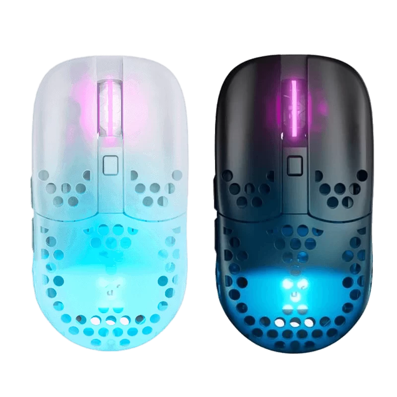 CHERRY Xtrfy MZ1 RGB Wireless Ultra-light Gaming Mouse (Designed by Rocket Jump Ninja) - 2.4 GHz lag-free, Modular shell, 62g