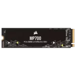 CORSAIR MP700 1TB PCIe 5.0 (Gen 5) x4 NVMe M.2 SSD - High-Density TLC NAND, Aluminum Heatsink, DirectStorage Compatible, Up to 10,000MB/sec