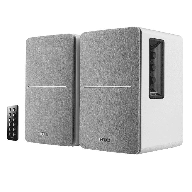 Edifier R1280DB White 2.0 Powerful Bookshelf Speakers - 2.0, Bluetooth V4.0