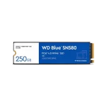 Western Digital WD Blue SN580 250GB SSD - M.2 NVMe, Gen4 x4 PCIe 16Gb/s, SRP 4000MB/s, SWP 3600MB/s