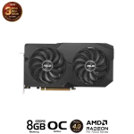 Alternative view of ASUS Dual Radeon RX 7600 OC Edition 8GB GDDR6 (DUAL-RX7600-O8G) Graphics Card