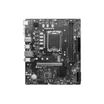 Alternative view of MSI PRO H610M-E DDR4 Mainboard