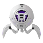 GravaStar Mars Pro Sci-fi Bluetooth Speaker - White