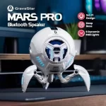 Alternative view of GravaStar Mars Pro Sci-fi Bluetooth Speaker - White
