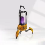 Alternative view of GravaStar Supernova Bluetooth Speaker - War Damaged Yellow