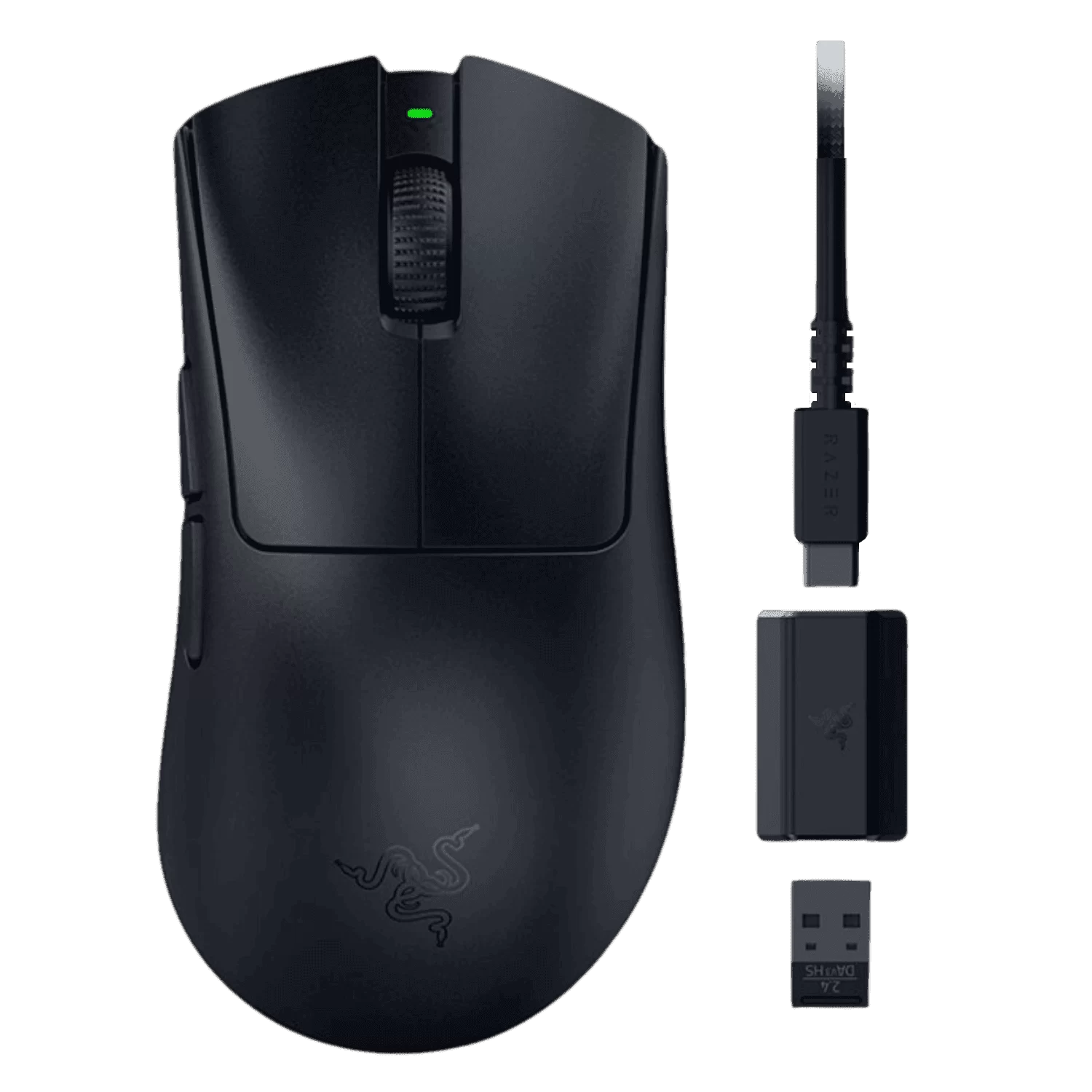 Razer DeathAdder V3 HyperSpeed Ultra-lightweight Black Wireless Ergonomic Esports Gaming Mouse