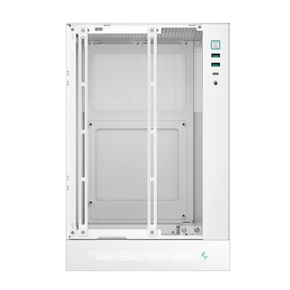 DEEPCOOL CH170 Digital - White, vertical ITX Case 6 DEEPCOOL CH170 Digital - White, vertical ITX Case - Ảnh 6