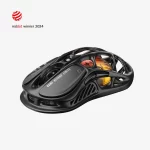Alternative view of GravaStar Mercury M2 Stealth Black Wireless Gaming Mouse