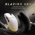 ATK Blazing Sky X1 Ultimate (8K dongle included) Gaming Mouse - PAW3950 Ultra Sensor, 51g±3g, Omron Optical Micro Switches-D2FP, Full-Size Gaming Mouse Feet