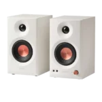 Edifier MR3 White 2.0 Powered Studio Monitor Speakers System - 18W x 2 (RMS) total, Bluetooth V5.4