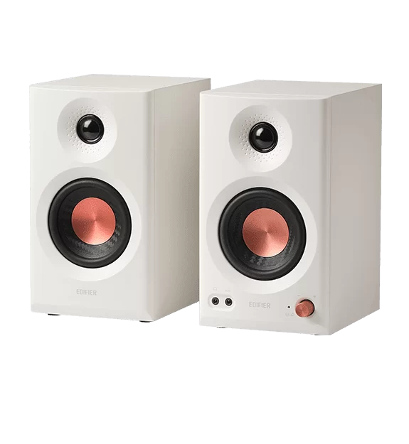 Edifier MR3 White 2.0 Powered Studio Monitor Speakers System - 18W x 2 (RMS) total, Bluetooth V5.4 1 Edifier MR3 White 2.0 Powered Studio Monitor Speakers System - 18W x 2 (RMS) total, Bluetooth V5.4