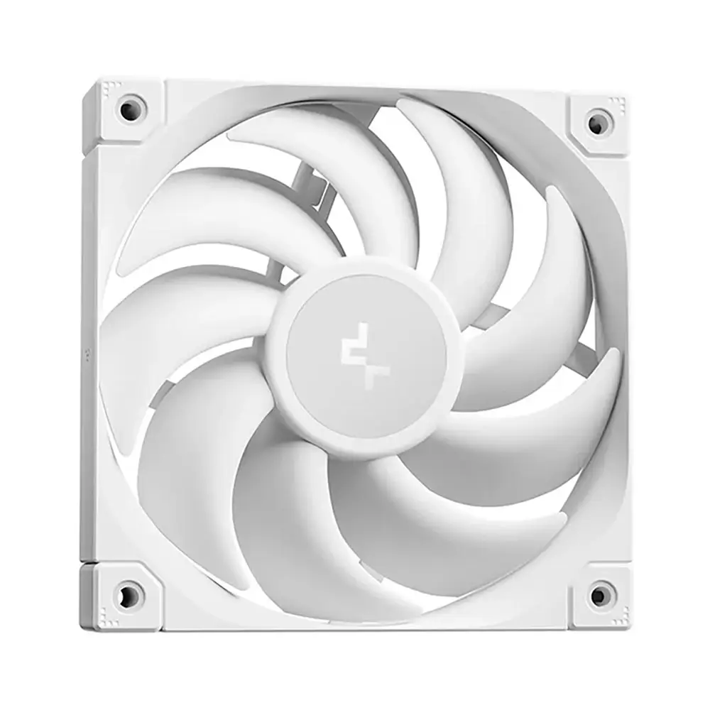 DeepCool MYSTIQUE 360 WH AIO Liquid CPU Cooler - White, 360mm Radiator, 5th Gen Pump 3400RPM AIO 2.8" 640x480 TFT LCD Screen, Anti-Leak Tech, FT12 SE PWM Fans