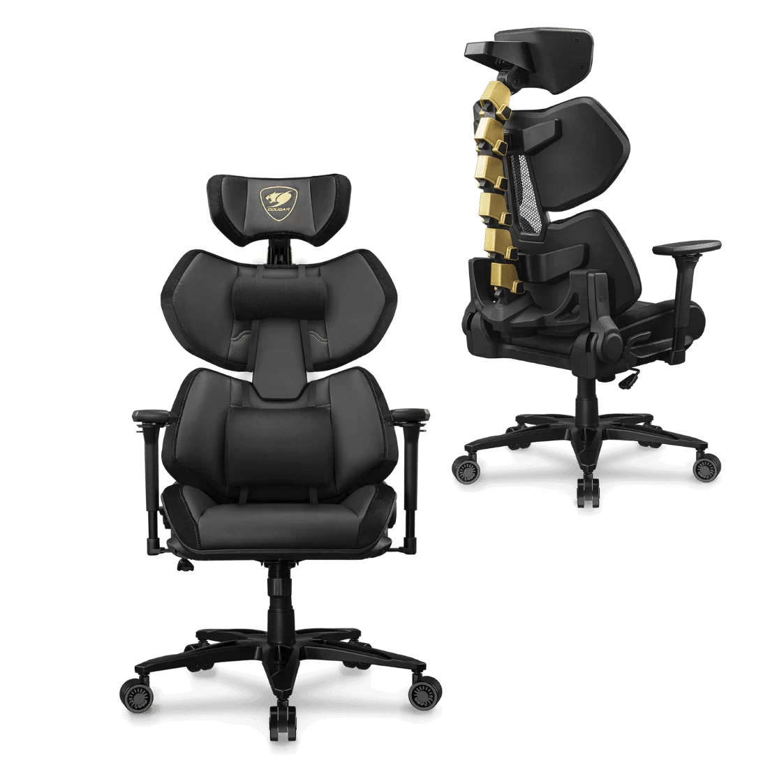 Cougar Terminator Elite Gold Egronomic Gaming Chair