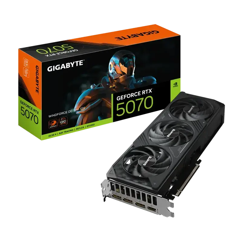 GIGABYTE GeForce RTX 5070 WINDFORCE SFF 12G Graphics Card