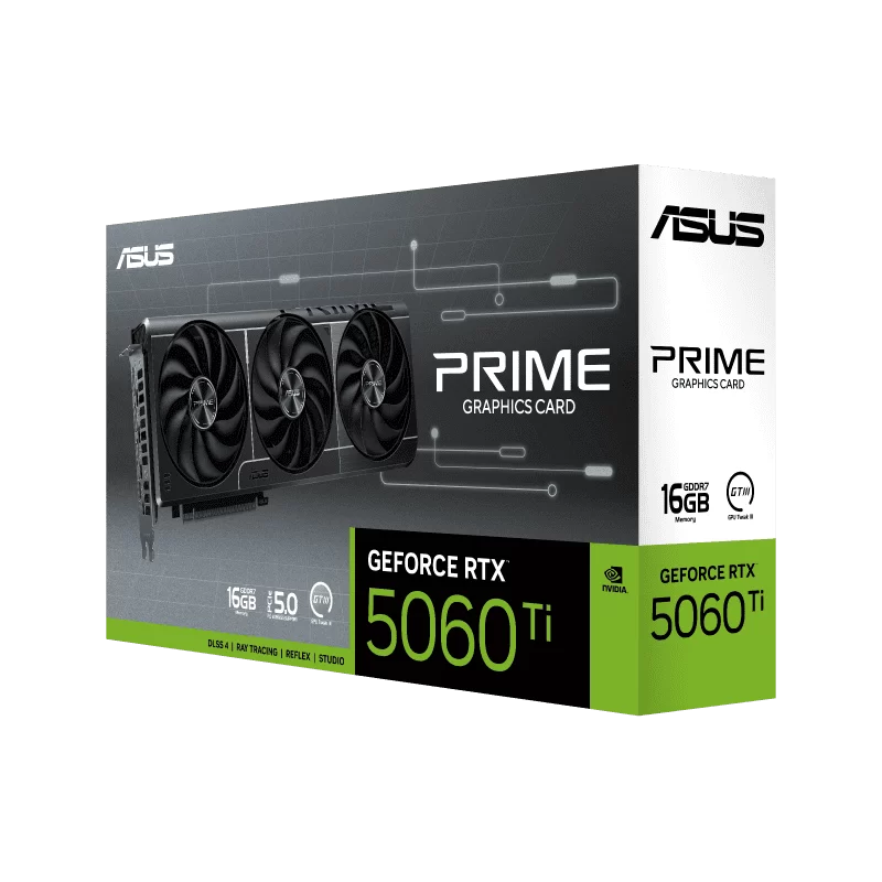 ASUS PRIME GeForce RTX 5060Ti 16GB GDDR7 (PRIME-RTX5060TI-16G) Graphics Card 12 ASUS PRIME GeForce RTX 5060Ti 16GB GDDR7 (PRIME-RTX5060TI-16G) Graphics Card - Ảnh 12