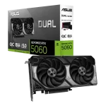 Alternative view of ASUS Dual GeForce RTX 5060 8GB GDDR7 OC Edition (DUAL-RTX5060-O8G) Graphics Card