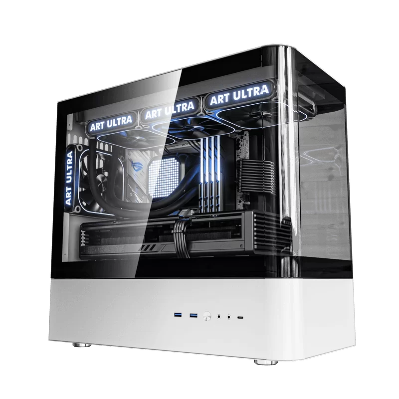 QC.Art HM1 Sea View M-ATX Tower Case