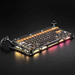 Alternative view of GravaStar Mercury K1 Pro Special Edition - CyberFlare Gaming Keyboard