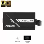 ASUS Prime 750B Black PSU - 750W Bronze, Dual Ball Fan Bearings, 135mm Fan Design