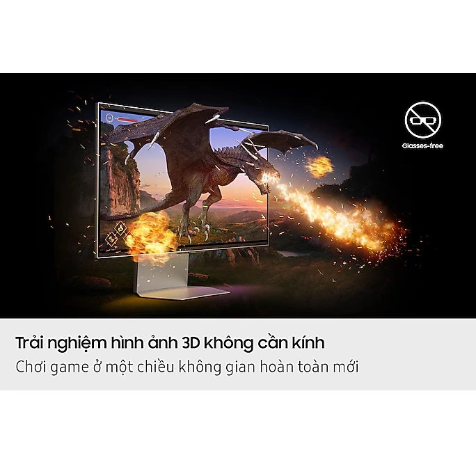 Samsung Odyssey 3D G90XF LS27FG900XEXXV Gaming Monitor - 27", UHD 4K (3840x2160), 16:9, IPS, 165Hz, HDR10+ Gaming 15 Samsung Odyssey 3D G90XF LS27FG900XEXXV Gaming Monitor - 27", UHD 4K (3840x2160), 16:9, IPS, 165Hz, HDR10+ Gaming - Ảnh 15