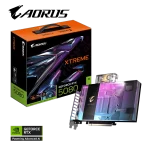 Alternative view of GIGABYTE AORUS GeForce RTX 5080 XTREME WATERFORCE WB 16G (GV-N5080AORUSX WB-16GD) Graphics Card