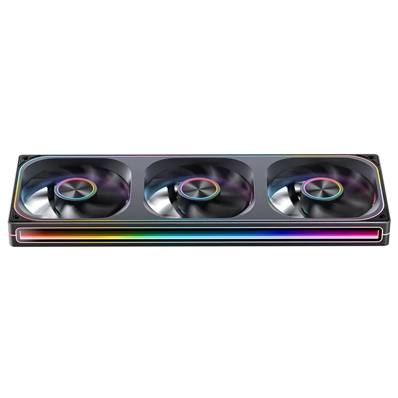 JONSBO ZA-360BR Fan Case - 3in1, 120mm PWM 3Pin ARGB Reverse Blade Silent, 4-Sides Infinity Mirror