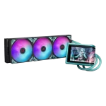 Alternative view of ASUS ROG RYUO IV 360 ARGB Hatsune Miku Edition AIO Liquid CPU Cooler