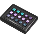 Alternative view of Cooler Master MasterHUB Modular Controller Stream Kit - 15 Keys, Vibrant IPS Display, 5x Fader Module, 2x Roller Module, USB-C