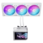 Alternative view of ASUS ROG Ryuo IV SLC 360 ARGB White Edition AIO Liquid CPU Cooler
