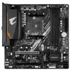 Alternative view of GIGABYTE B550M AORUS ELITE AX (rev. 1.x) Mainboard