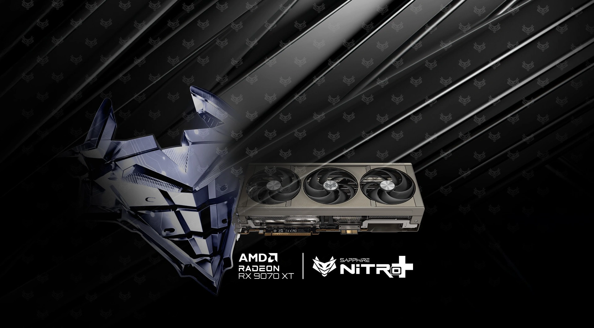 SAPPHIRE NITRO+ AMD Radeon RX 9070 XT Gaming OC 16GB PhantomLink Lite Banner